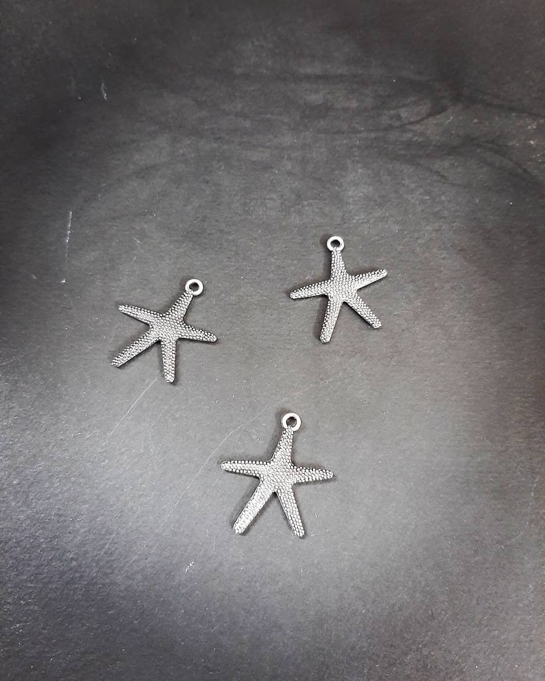 آویز ستاره دریایی(نقره ایی)