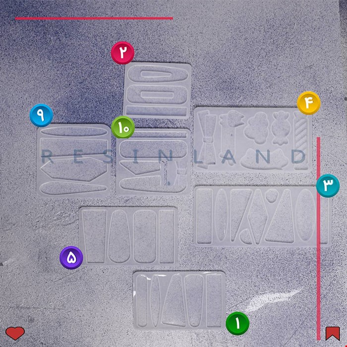 قالب گل سر جدید(10 طرح)