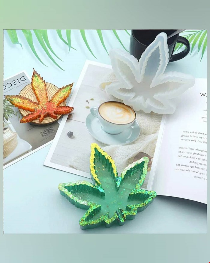 قالب زیرسیگاری(طرح برگ)