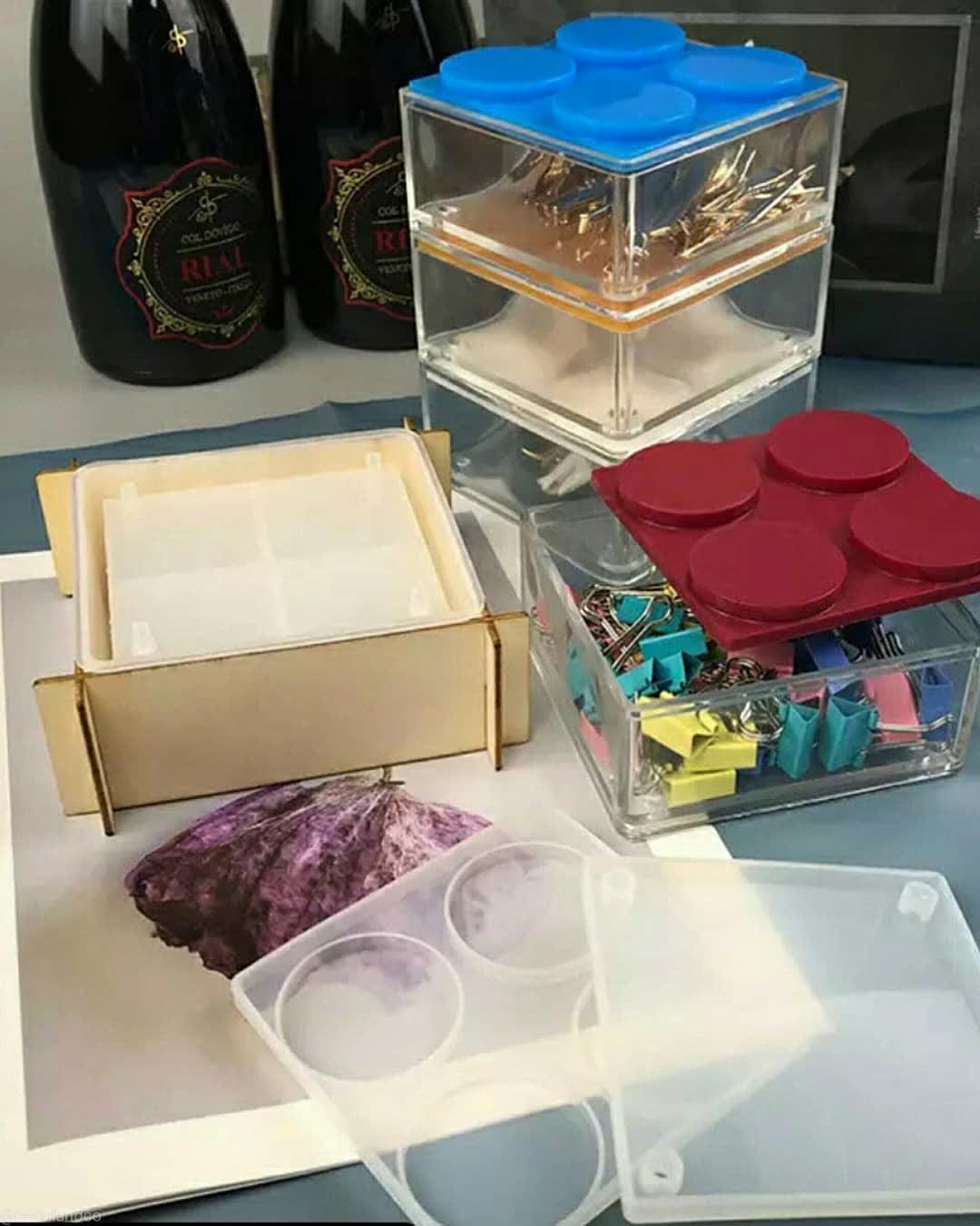 قالب باکس مکعب چند طبقه