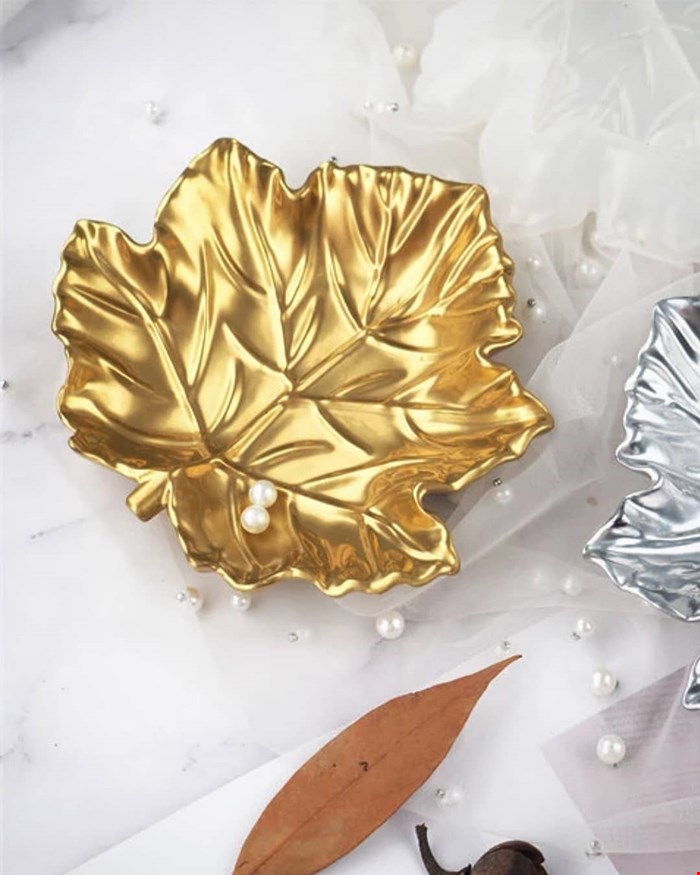 قالب زیرسیگاری و جاجواهراتی طرح برگ جدید