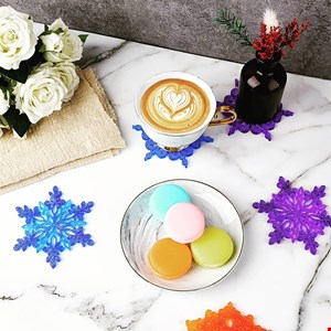 قالب زیرلیوانی دانه برف جدید