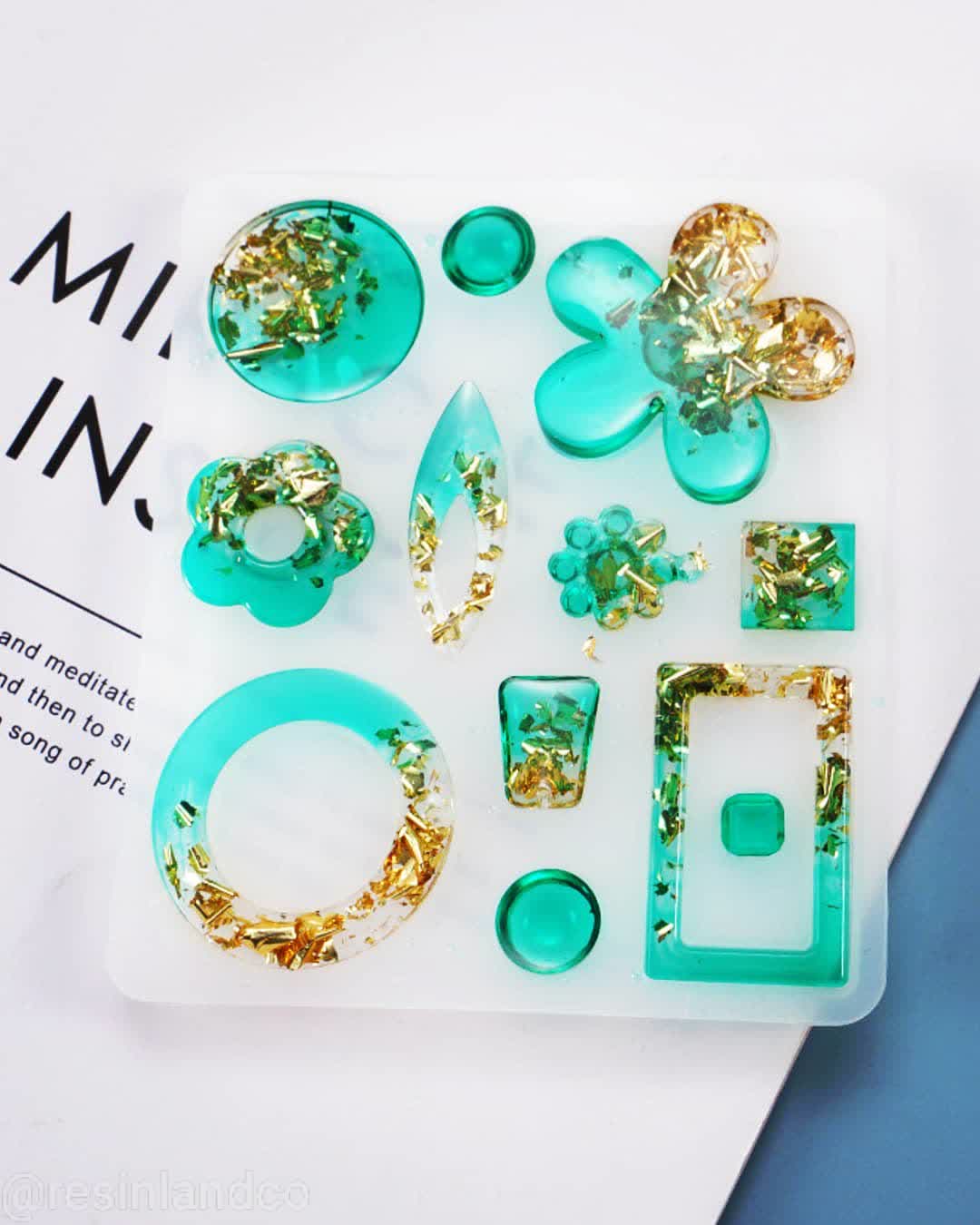 قالب پین دار جدید گل