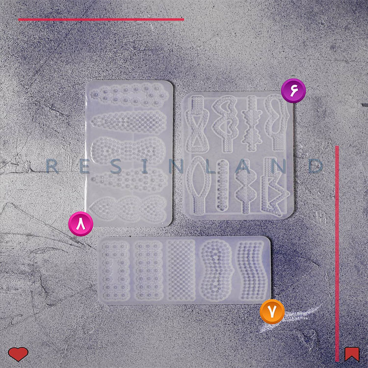 قالب گل سر جدید(کد7)