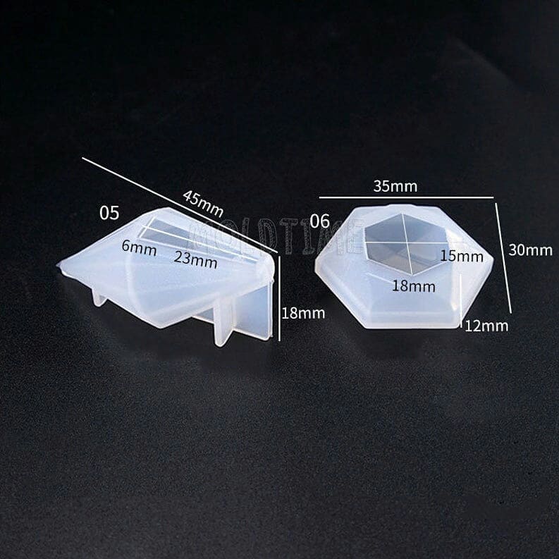 آویز کریستالی پین دار(مدل 5)