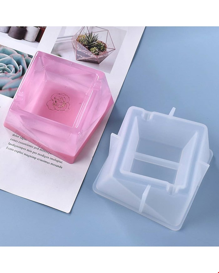 قالب زیر سیگاری مکعب دفرمه