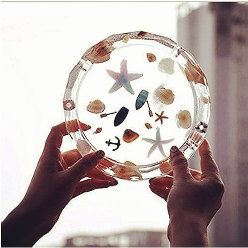 زیرسیگاری دایره ای لبه دار