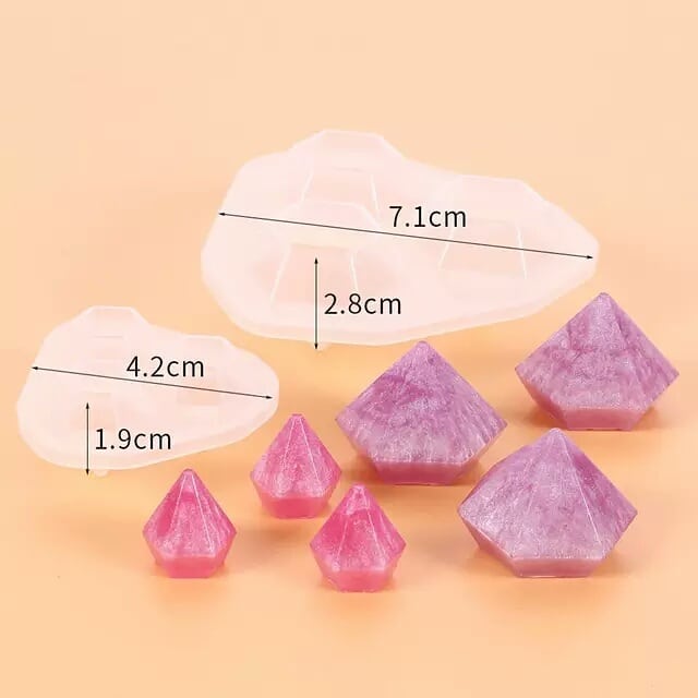 قالب الماس ۳ تایی(سایز بزرگ)