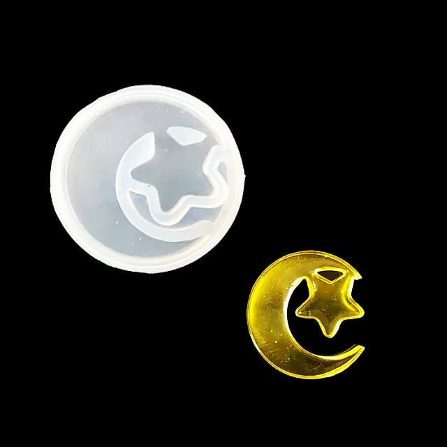 آویز تکی (طرح ماه و ستاره)