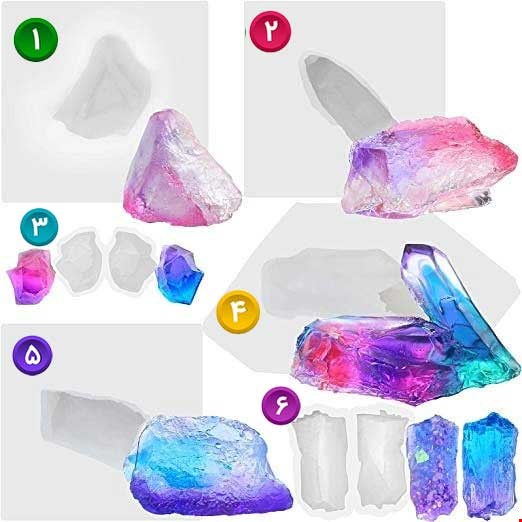 قالب سنگ کریستال 