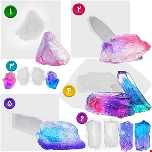 قالب سنگ کریستال 