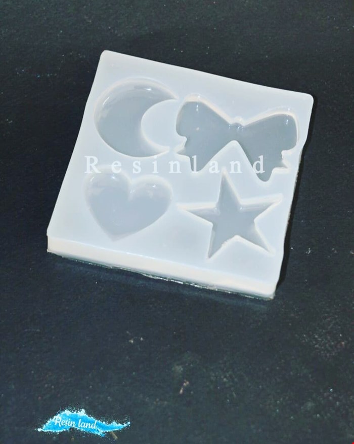 ماه و ستاره و قلب