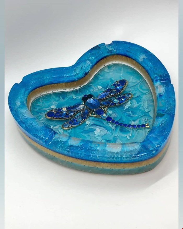 قالب زیرسیگاری(طرح قلب)