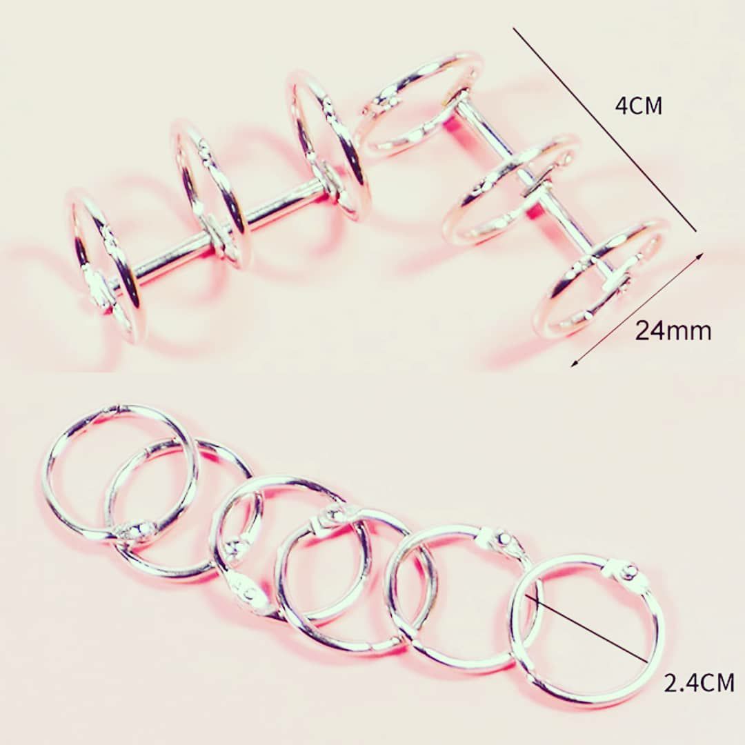 حلقه های کلاسور 3 تایی (جفتی)