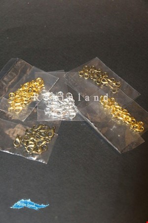 قفل نقره ای و طلایی